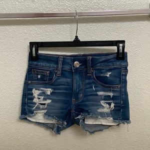 AMERICAN EAGLE SHORTIE SHORTS